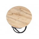 Стол журнальный SIGNAL EOS E дуб артизан/черный